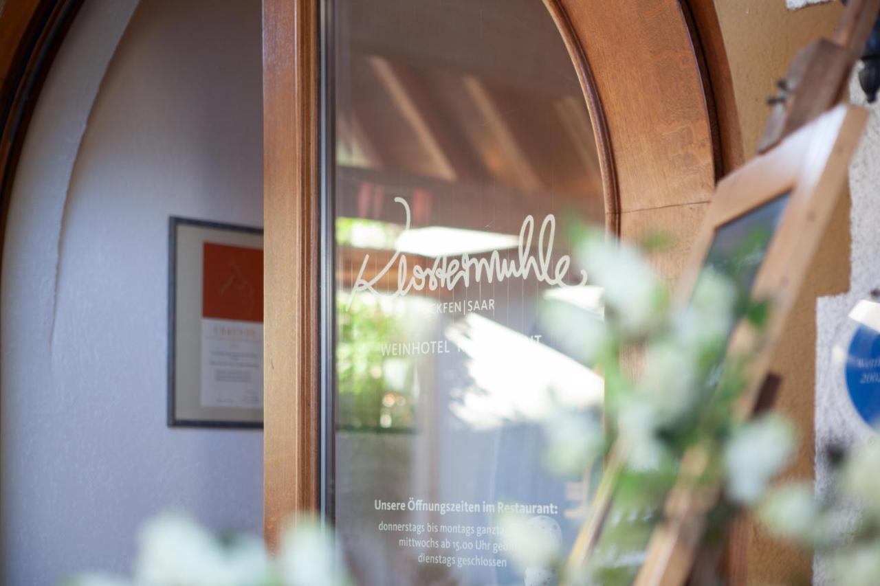 Weinhotel Restaurant Klostermuehle Ockfen ภายนอก รูปภาพ